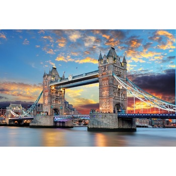 Fototapet Tower Bridge, Londra, 220 x 135 cm